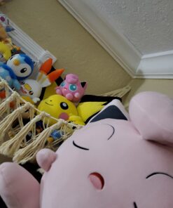 Sanei Pokemon All Star Series Jigglypuff Stuffed Plush, 5", Pink (PP02) 32 61Y2foigDaL