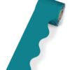 Carson Dellosa 36 Ft Scalloped Teal Bulletin Board Borders, Classroom Borders for Bulletin Board, White Board, Cork Board, Locker, and Classroom Décor, Bulletin Board Trim 11 61Y67Q0ffrL