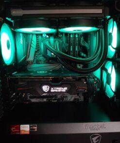 upHere RGB LED 120mm Case Fan,Quiet Edition High Airflow Adjustable Color LED Case Fan for PC Cases, CPU Coolers,Radiators System,5-Pack / C8123 58 61Y69MStGHL