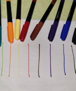 Amazon Basics Dual Tip Permanent Markers, Bullet Tip and Ultra Fine Tip, 8-Pack, Assorted 53 61Y9igpudL