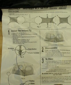 Coleman Rainfly Accessory for Instant Camping Tent, 4/6/8 Person Tent, Rainfly Accessory Only (Tent Sold Separately - Sets Up in 60 Seconds) 6-person 33 61YCzqpNPyL