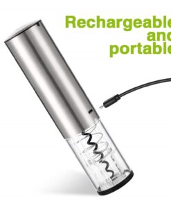 Wine Opener,Sweet decorations Stainless Steel Electric Wine Opener Foil Cutter (Stainless Steel) Sliver 7 61YD3ZVHGL