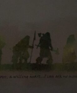 RoomMates RMK2161SCS The Hobbit Quote Peel and Stick Wall Decals , White 20 61YFXNSqF L