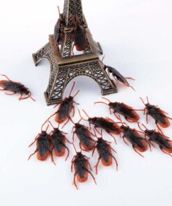 Cooplay 20PCS - Fake Roaches Prank - Cockroach Bugs Look Real Black Red 23 61YGN2AaSPL