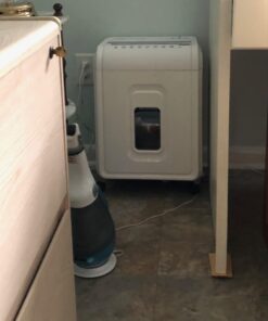 Aurora AU1275MA Professional Grade 12-Sheet Micro-Cut Paper and CD/Credit Card Shredder/ 60 Minutes Continuous Run Time, White/Gray 12-Sheet Micro-cut/60-min Run Time 19 61YGNjKyZxL