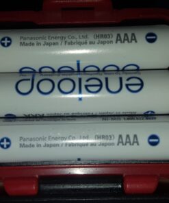 Panasonic BK-4MCCA12FA eneloop AAA 2100 Cycle Ni-MH Pre-Charged Rechargeable Batteries, 12-Battery Pack 1 Count (Pack of 12) 23 61YGmTriN6L