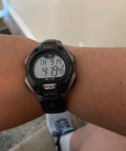 Timex Ironman Classic 30 Full-Size 38mm Watch Black/Gray/Orange Accent 34 61YGv82969L