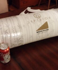 SUPERIOR Adaptive Memory Foam Wedge Pillow, 24” x 24” x 8” 43 61YHXQHwlGL