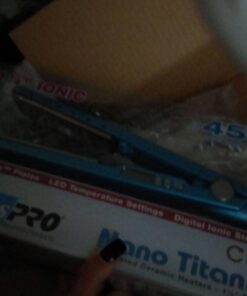 BaBylissPRO Nano Titanium Ionic Flat Iron Hair Straightener, Hair Straightener Iron for Professional Salon Results and All Hair Types 1-1/4 Inch 50 61YJHXXnTTL