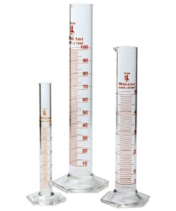 213C2 Karter Scientific Glass Graduated Cylinder 3 Piece Set 10, 50 & 100ml 11 61YJZWHAAL