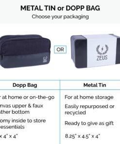 ZEUS Deluxe Beard Wash & Grooming Kit for Men – Natural Beard Oil, Beard Wash Combo & Beard Brush Gift Set (Verbena Lime) Scent: Verbena Lime 18 61YKKc7ISXL