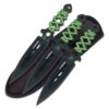 Z Hunter ZB-075-3 Thrower Knife (3-Piece), 7.5-Inch, Green 43 61YKNDfLvzL