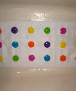 Munchkin® Dots™ Bath Mat for Kids, Multicolored, 30.5x14.25 Inch 30.5x14.25 Inch (Pack of 1) 36 61YMQ5WHJHL