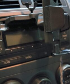 APPS2Car Sturdy CD Slot Phone Mount with One Hand Operation Design, Hands-Free Car Phone Holder Universally Compatible with All iPhone & Android Cell Phones, for Smartphone Mobile Black 44 61YNYwfrZzL