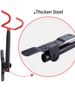 PHUNAYA Bike Hanger Wall Mount Bike Hook Horizontal Foldable Bicycle Holder Garage Bike Storage Bicycle Hoist Heavy Duty Screws (2 pack) Classic 2pack 22 61YP9Zm1Y4L