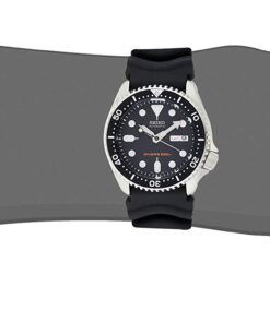 SEIKO Men's Automatic Analogue Watch with Rubber Strap SKX007K 47 61YROwGo3vL