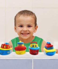 3 Bees & Me Bath Toys for Boys and Girls - Magnet Boat Set for Toddlers & Kids - Fun & Educational 19 61YTUB O3HL