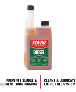 STA-BIL Diesel Fuel Stabilizer And Performance Improver - Keeps Diesel Fuel Fresh For Up To 12 Months - Lubricates And Cleans The Fuel System - Treats 320 Gallons, 32 fl. oz. (22254) 32 Fl. oz. 15 61YUJXJ3QzL