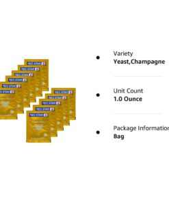 Red Star Premier Blanc Wine Yeast, 5 g, (Pack of 11) 0.17 Ounce (Pack of 11) 15 61YVM1E11AL