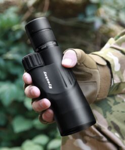 Eyeskey HD 10-30x50 High Powered Zoom Monocular Telescope - Waterproof and Fog-proof - Bright and Clear FMC Lens - Coated Bak-4 Prism - Single Hand Focus Scope for Concert, Traveling, Wildlife Scenery 12 61YXG6rdrL