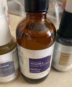 Quicksilver Scientific Liposomal Vitamin C - 1000mg Buffered Liquid Vitamin C Supplement - Immune + Antioxidant Support - Liposomes for Superior Absorption - Vegan + Non-GMO (4oz / 120ml) 19 61YXZIR37nL