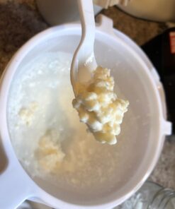 Fusion Teas 1 TBSP Organic Milk Kefir Grains and ebook “Milk Kefir Unleashed by Thomas Egbert” - Fresh Live Active Probiotic Starter Cultures 34 61YY40eqQYL