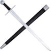 Age of Chivalry Knightly Sword | EN45 Carbon Steel Battle Ready Arming Sword