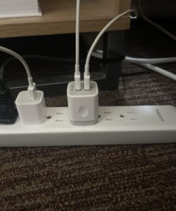 USB Wall Charger, Charger Adapter, AILKIN 2-Pack 2.1A Dual Port Quick Charger Plug Cube for iPhone 15 14 13 12 11 Pro Max 10 SE X 8 7 Plus Samsung Galaxy S23 S22 Power Block Fast Charging Box Brick White 25 61YZF8ET8OL