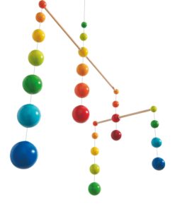 HABA Nursery Room Wooden Mobile Rainbow Balls (Made in Germany) 15 61YaLY8ZqFL