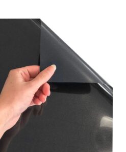 Alternative view of Siser EasyWeed Heat Transfer Vinyl 11.8" x 15ft Roll (Black) - Compatible with Siser Romeo/Juliet & Other Professional or Craft Cutters - Layerable - CPSIA Certified Black