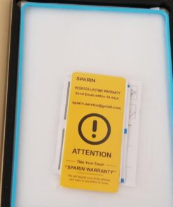 SPARIN 3 Pack Glass Screen Protector Compatible with iPad 6th 5th Generation 9.7 inch/iPad Air 2, Tempered Glass, Alignment Frame 45 61Yaqf8pLeL