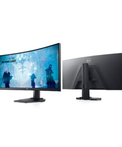 Dell Curved Gaming, 34 Inch Curved Monitor with 144Hz Refresh Rate, WQHD (3440 x 1440) Display, Black - S3422DWG 34 Inches 32 61YebLNedHS
