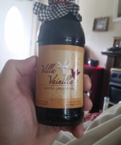 Villa Vainilla Pure Vanilla Extract - Premium Concentrated Vanilla, Real, Natural, Gourmet Vanilla Flavor from Mexico (8.4 Fl Oz Pure Vanilla Extract) 8.4 Fl O (Pure vanilla Extract) 19 61YefUijG3L