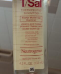 Neutrogena T/Sal Therapeutic Shampoo for Scalp Build-Up Control with Salicylic Acid, Scalp Treatment for Dandruff, Scalp Psoriasis & Seborrheic Dermatitis Relief, 4.5 fl. oz 1 Count 36 61YgrzjG3LL 3