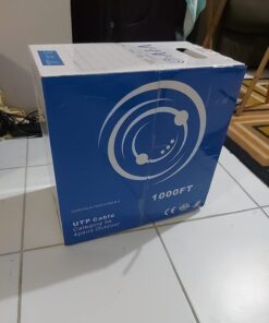 VIVO Black 1,000ft Bulk Cat5e, CCA Ethernet Cable, 24 AWG, UTP Pull Box, Cat-5e Wire, Waterproof, Outdoor, Direct Burial, CABLE-V003 1,000 ft 12 61Yj2v6kAL