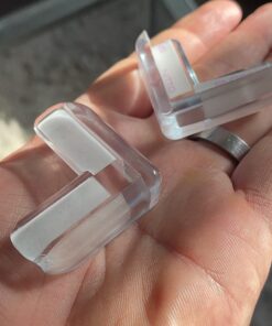 Gudui 12 Pack Corner Guards Corner Protectors for Baby Furniture Corner & Edge Safety Bumpers Clear Baby Proofing Bumper Cushion for Table Furniture Sharp Corners (L-Shaped) L Shaped 37 61YjsmHu1bL