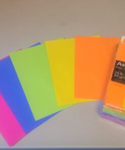 Neenah Astrobrights(R) Bright Color Paper, 8 1/2in. x 11in., 24 Lb, Assorted Colors, Ream Of 500 Sheets, 21289 21 61Yk01bvxL