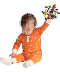 Manhattan Toy Skwish Classic Rattle and Teether Grasping Activity Toy 20 61Yk3Qnh46L