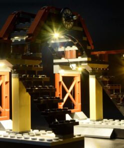 BRIKSMAX Led Lighting Kit for Harry Potter Hogwarts Express- Compatible with Lego 75955 Building Blocks Model- Not Include The Lego Set 15 61YlPjX B5L