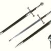 Medieval Knight Warrior's Sword with Scabbard (ANDURIL Sword)