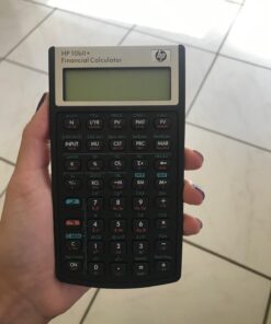HP 10bII+ Financial Calculator (NW239AA) 43 61YmnlHuPeL