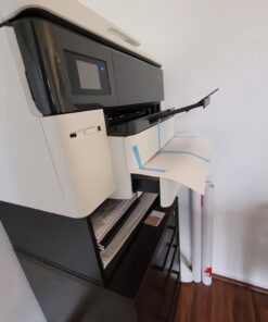 HP OfficeJet Pro 7740 Wide Format All-in-One Color Printer with Wireless Printing, Works with Alexa (G5J38A), White/Black 51 61Ynsi2P1gL