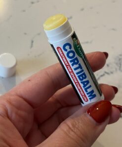 Dr. Dan's Cortibalm - 1 Pack - for Dry Cracked Lips - Healing Lip Balm for Severely Chapped Lips - Designed for Men, Women and Children 0.14 Ounce (Pack of 1) 27 61YokshtAhL