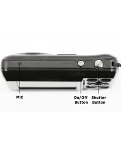 Acuvar 16MP Megapixel Compact Digital Camera and Video with 2.4" Screen and USB Cable Black 17 61YorWz 0hL