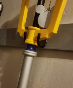 YYST MINI Adjustable Sword , Wall Hook Display Hanger Wall Mount for Sword ,Dagger ,Axe,KeyBlade, etc-4/PK- No Sword-Vertical Display 45 61YtN6 zajL