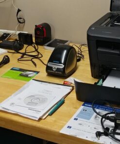 DYMO Label Printer | LabelWriter 450 Turbo Direct Thermal Label Printer, Fast Printing, Great for Labeling, Filing, Mailing, Barcodes and More, Home & Office Organization 450 Turbo Machine 48 61Yum9yKKuL