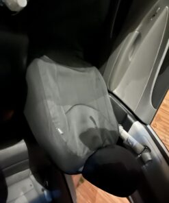 CAROMOP Waterproof Car Seat Cover Full Seats, Neoprene Seat Covers for Cars,Split Bench Compatible Car Interior Covers, Universal Fit Most Car Sedan Truck SUV(Black) Black Full Set 23 61Yw7UlNwL