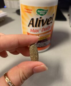 Nature's Way Alive! Max3 Potency Multivitamin, Antioxidants & High Potency B-Vitamins to Support Cellular Energy Metabolism*, 180 Tablets 180 Count (Pack of 1) 21 61YwPWbEXlL 1