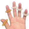 12 Packs Spiky Sensory Finger Rings ,Fidget Rings Kids Teens & Adults Silent Stress Reducer & Massager for Fidget ADD ADHD OCD Autism Gold Silver 39 61YwaeNrS1L