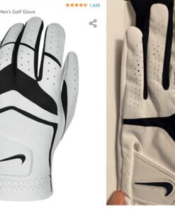 Nike Dura Feel VIII Men's Golf Glove White X-Large 5 61YwgZiujUL